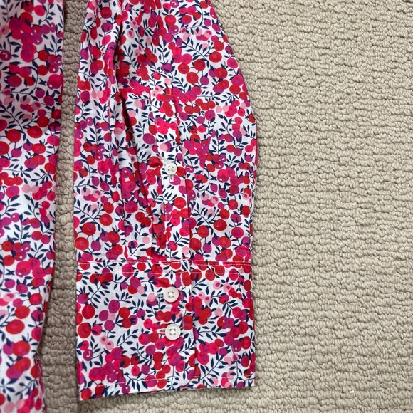 J. Crew Cotton Poplin Shirt in Liberty Wiltshire Print - Picture 7 of 7